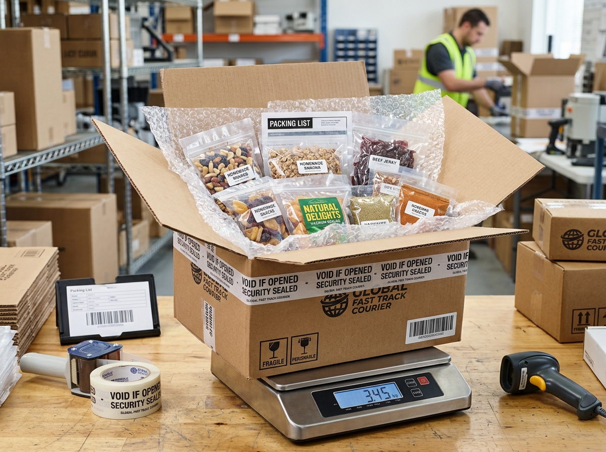 SwiftX 3-Layer Vacuum Packaging & Digital Scale Weighing